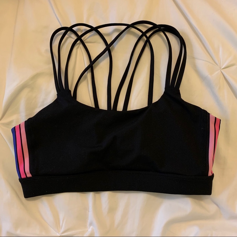 Black GapFit Sport bra
